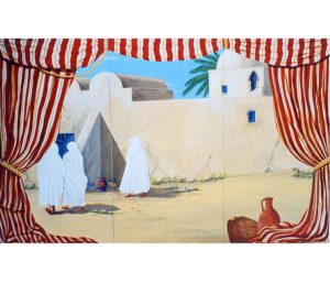 Fresques trompe l'oeil à la française 34