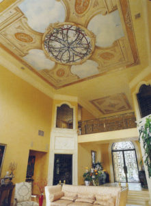 Fresques trompe l'oeil à la française 39