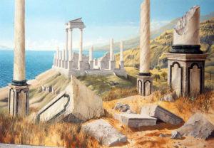 Fresques trompe l'oeil à la française 51