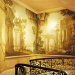 Fresques trompe l'oeil à la française 52